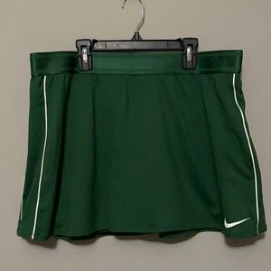 green nike tennis skirt